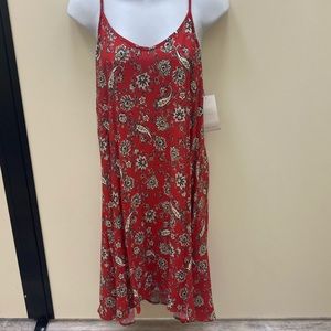 Karen Kane racer back spaghetti strap dress